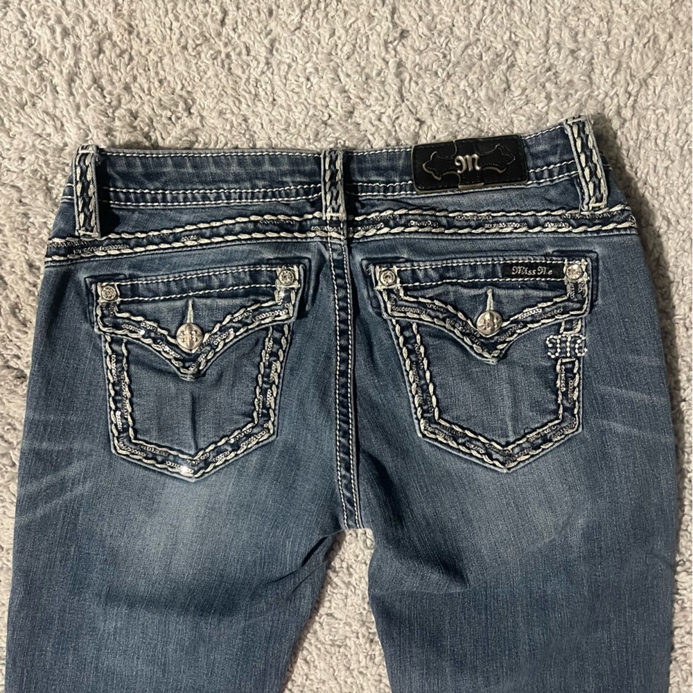 Miss Me Denim Mid Rise Slim Bootcut - Picture 4 of 8